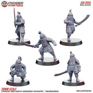 Swordsmen - Chinese NRA Heavy Armored Infantry ww2