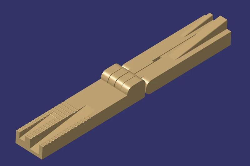 Handrail bending jig for modellers   