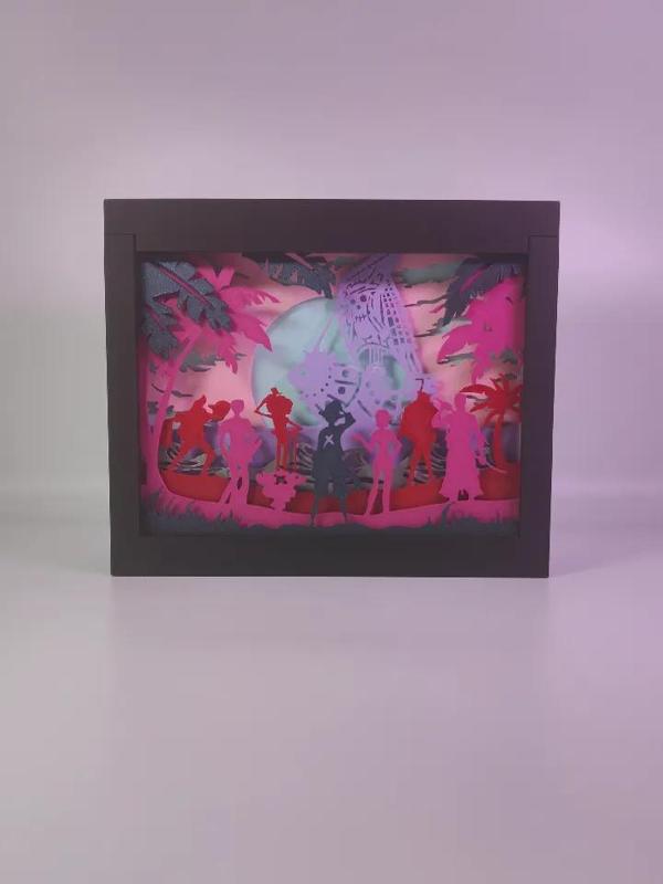 One Piece: Straw Hat Crew Edition Shadow Box   