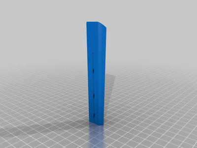 command key with socket. With holes for 6mm by 6mm magnets
