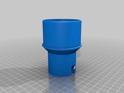 Bosch GMC12SD Miter Saw 2"1/2 Dust Hose Adapter
