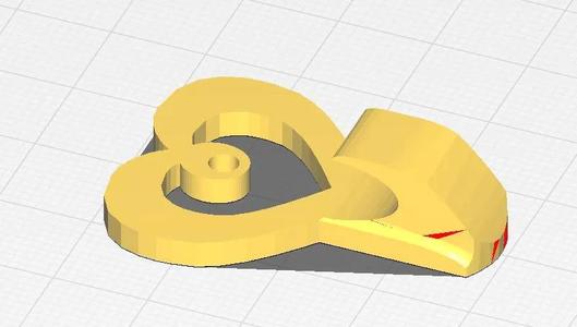 Heart Ring Wall Hook   