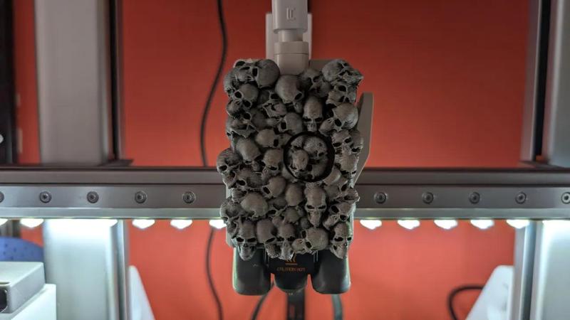 Façade de tête d'extrusion – Thème Crânes & Cryptes – Bambu Lab A1 / A1 Mini   