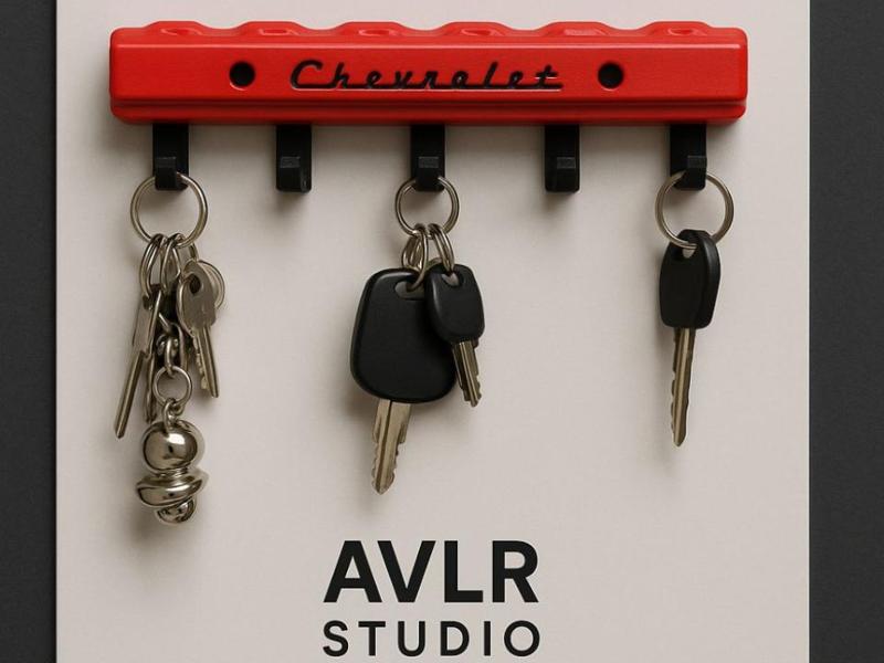 Chevrolet valve cover key holder