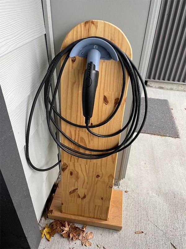 EV Charger Holder + Cable Organizer