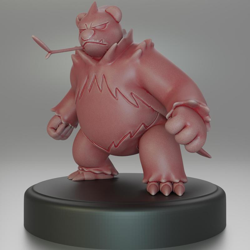 675- Pangoro Pokemon Figure