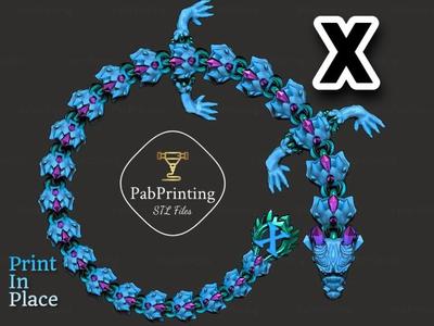 PERSONALISED GEM FLEXI DRAGON "X"