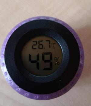 Spool Desiccant Box - Hygrometer