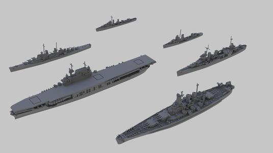 WW2 United States Navy Fleet Pack 1
