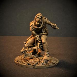 Severin with Hand Axe