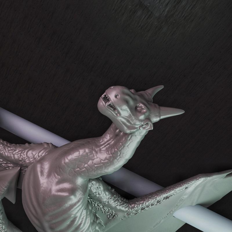 dragon hairpin