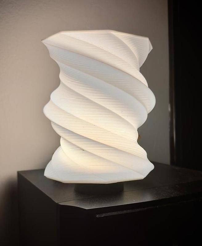 Elegant 3D Printable LED Lamp with Base + 2 Bonus Lamp Designs
