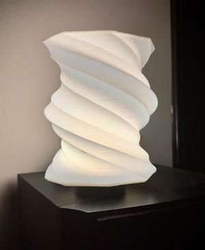 Elegant 3D Printable LED Lamp with Base + 2 Bonus Lamp Designs