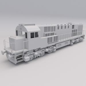 Diesel Locomotive PRINTABLE Train 3D Digital STL File