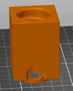 Hape Kugelbahn Klotz oben unten und seitlich offen   