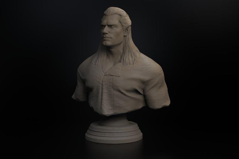 The Witcher Bust
