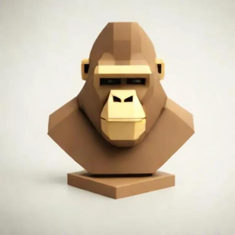 Lowpoly Gorilla   