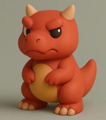 Dino grognon prêt à mordre (ou presque)   