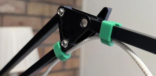 Cable clip for 10mm square tube   