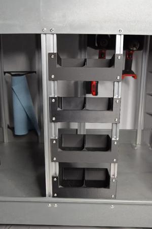 bins for modumount cart system   