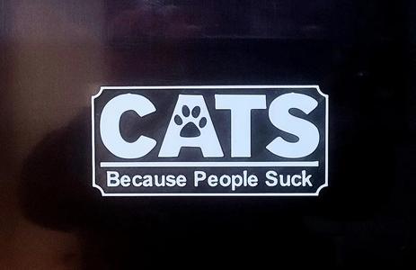 CATS Because People Suck   
