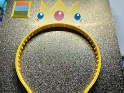 Princess Peach crown hair band
