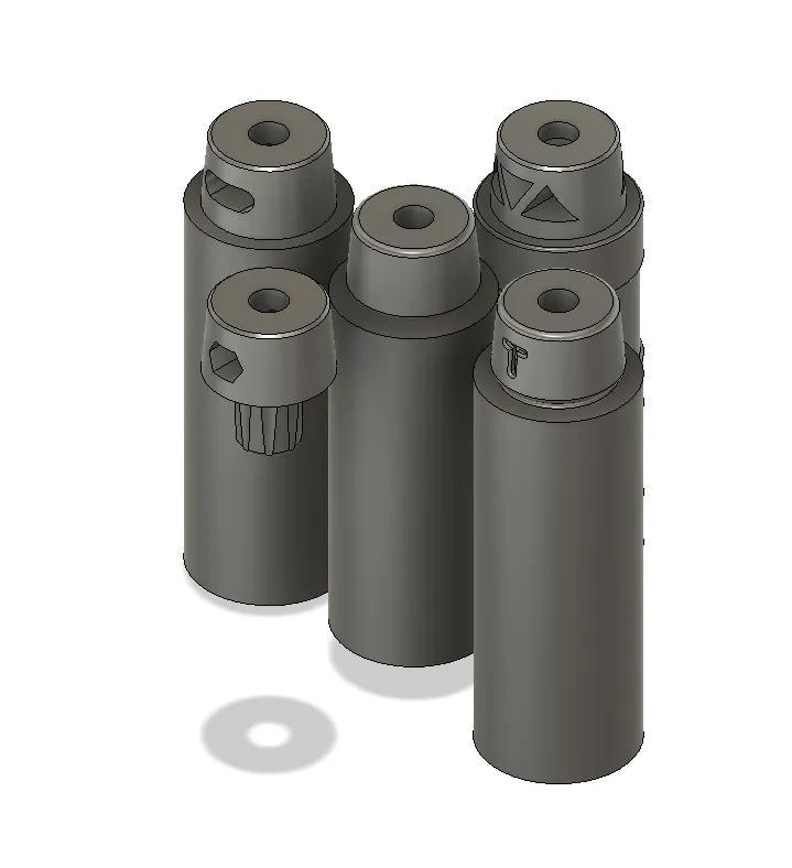 Mix + Match Short Dart Bead Blaster Charms   