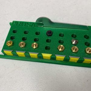 Nozzle Holder attaches to MK3S+ 