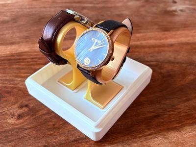 Watch stand with box