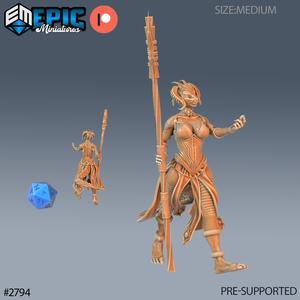 Lizard Folk Brood Guard ‧ DnD Miniature ‧ Tabletop Miniatures ‧ Gaming Monster ‧ 3D Model ‧ RPG ‧ DnDminis ‧ STL FILE