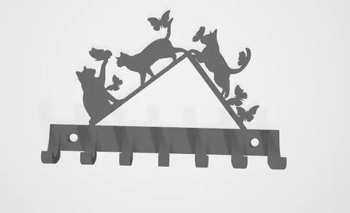 gamer_cats_key_hanger   
