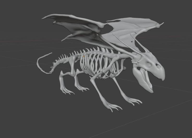 dragon skeleton