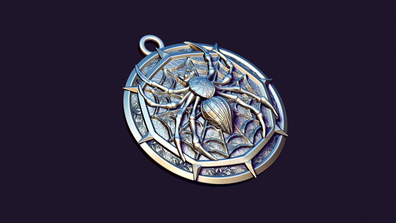 SPIDER MEDALLION