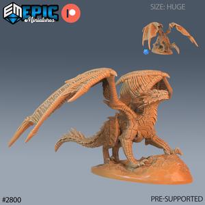 Nickel Dragon ‧ DnD Miniature ‧ Tabletop Miniatures ‧ Gaming Monster ‧ 3D Model ‧ RPG ‧ DnDminis ‧ STL FILE