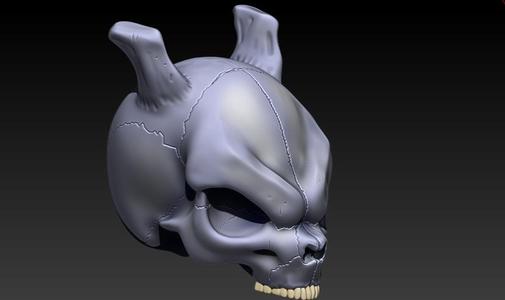 MEWTWO SKULL