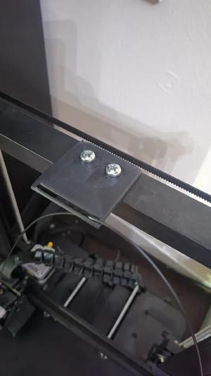 Filament pass-through guide for Ender3 V3 SE   