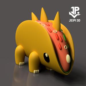 DINOSAUR_TACOSAURUS_CHARACTER_CHARACTER_CHIBI