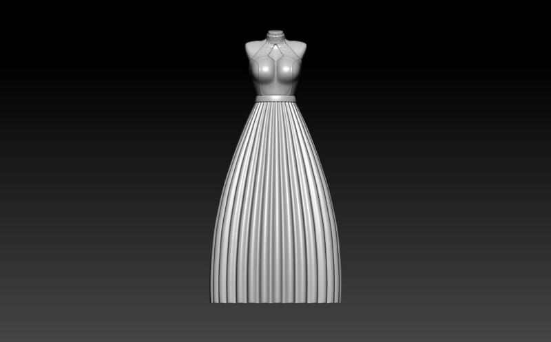 dress candle
