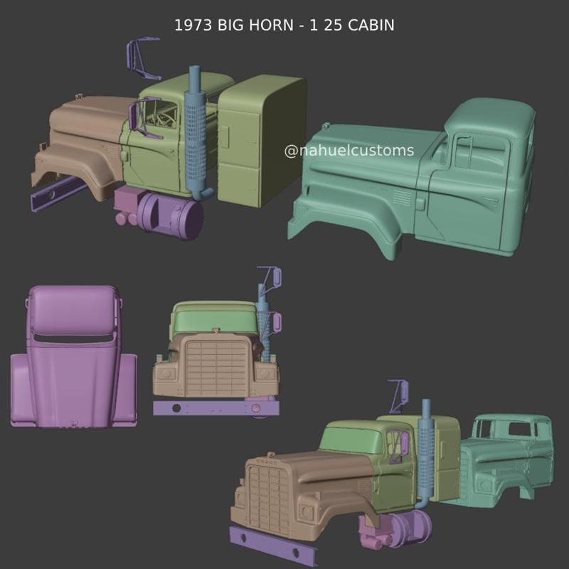 1973 BIG HORN - 1 25 CABIN