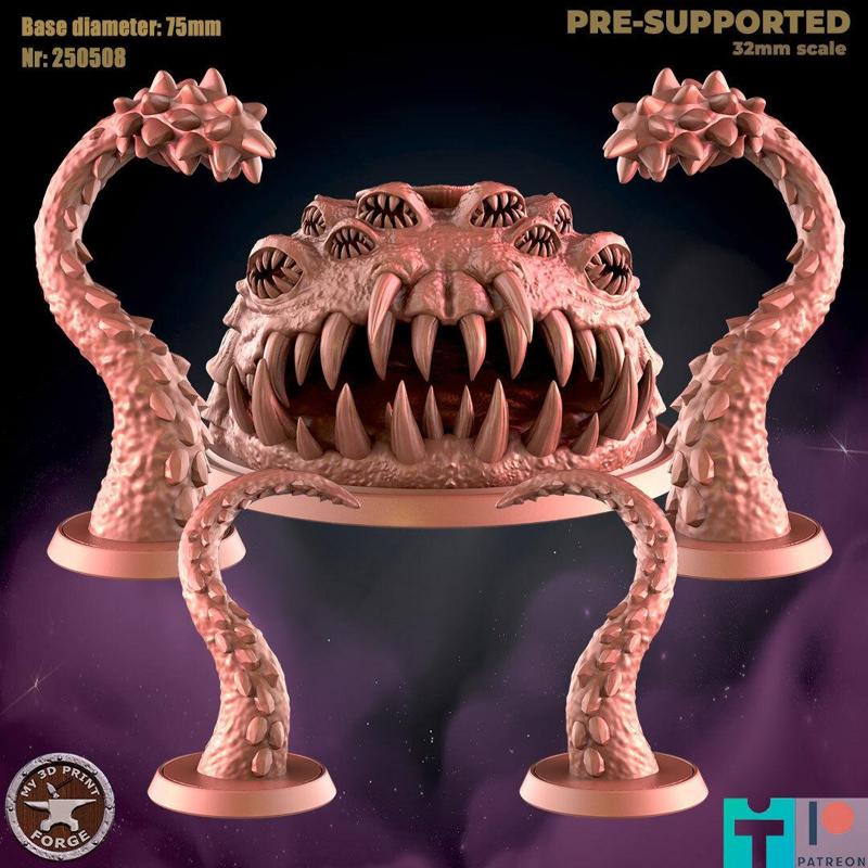 Old God Yogg and 4 tentacles