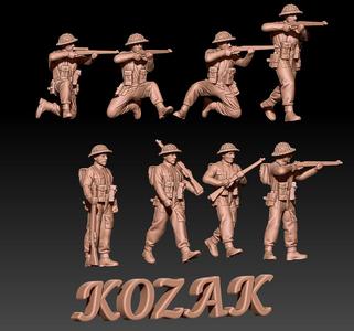 ww2 british infantry late war set 1