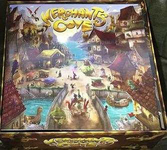 Merchants Cove board game insert