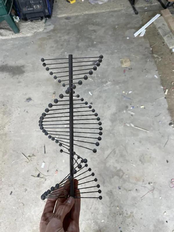 DNA strand with base and casing   