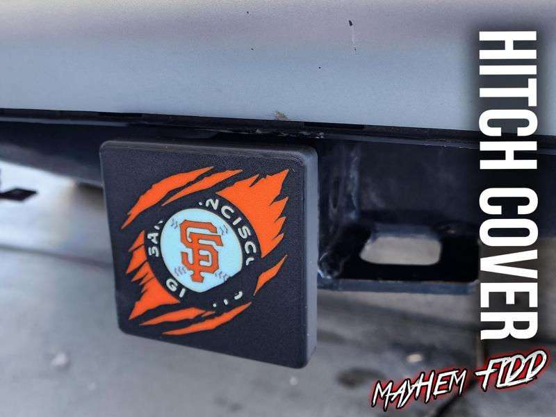 Ripped San Francisco Giants - Hitch Cover