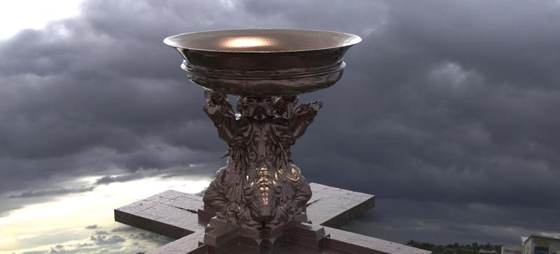 Greek statue Holder 2