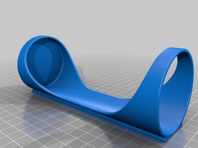 Slim bottle holders for shampoo/body wash, hand soap and toilet spray