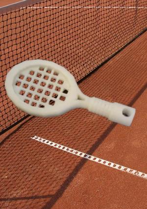 Portachiavi racchetta tennis   