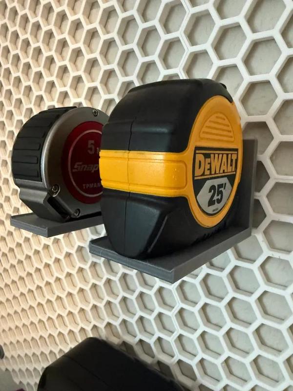 Honeycomb Storage Wall HSW Better Tape Measure Holders   