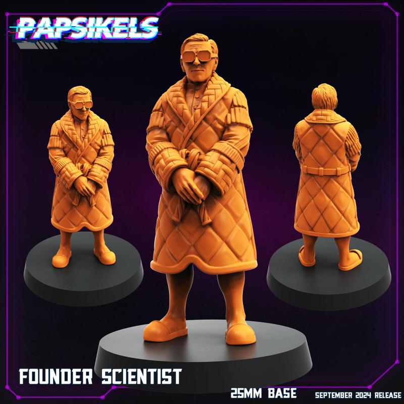 FOUNDER SCIENTIST BUSINESSMAN