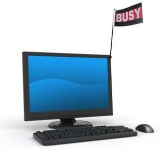 Office School Busy DND Attention Help Flag